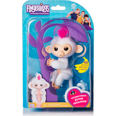 FINGERLINGS Интерактивная обезьянка СОФИЯ (белая), 12см (3702A)