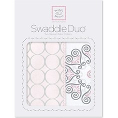 Набор пеленок SwaddleDesigns Swaddle Duo Pink Mod Medallion (SD-358P)