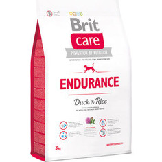 Сухой корм Brit Care Endurance Duck & Rice гипоаллергенный с уткой и рисом для активных собак 3кг (132740) Brit*