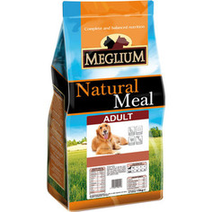 Сухой корм MEGLIUM Natural Meal Dog Adult для взрослых собак 3кг (MS0103)