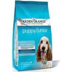 Сухой корм ARDEN GRANGE Puppy/Junior Hypoallergenic Rich in Fresh Chicken гипоалергенный с курицей для щенков и молодых собак 12кг (AG601344)