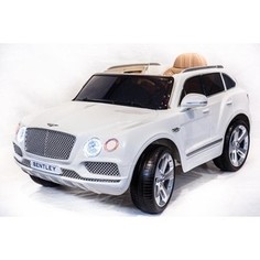 Электромобиль River Toys BENTLEY-BENTAYGA JJ2158 Белая (ЛИЦЕНЗИОННАЯ МОДЕЛЬ) с дистанционным управлением