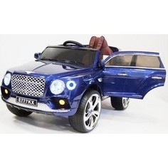 Электромобиль River Toys BENTLEY E777KX-GLANEC синий глянец