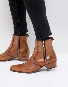 Jeffery West Carlito chelsea boots in tan - Рыжий