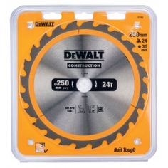 Пильный диск construct (250х30 мм; 24 atb) dewalt dt1956