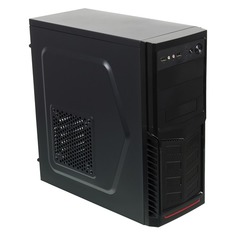 Корпус ATX ACCORD A-30B, Midi-Tower, без БП, черный