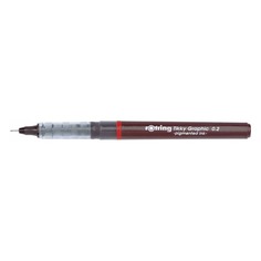 Ручка капиллярная Rotring Tikky Graphic (1904752) 0.2мм черные чернила