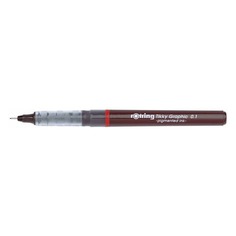 Ручка капиллярная Rotring Tikky Graphic (1904750) 0.1мм черные чернила