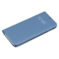 Чехол (флип-кейс) SAMSUNG LED View Cover, для Samsung Galaxy S8+, голубой [ef-ng955plegru]