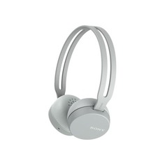 Гарнитура SONY WH-CH400, накладные, серый, беспроводные bluetooth