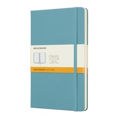 Блокнот Moleskine CLASSIC Large 130х210мм 240стр. линейка твердая обложка голубой