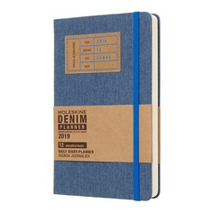 Ежедневник MOLESKINE Limited Edition DENIM, 400стр., синий [ddn12dc3]