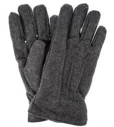 Перчатки серого цвета с высоким содержанием шерсти Gant