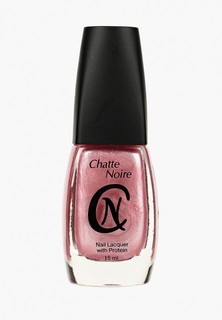 Лак для ногтей Chatte Noire "Хром" №207 розово-сиреневый 15 мл
