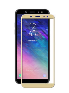 Аксессуар Защитное стекло для Samsung Galaxy A6 2018 Ubik 3D Gold