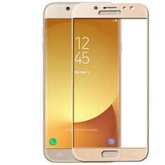 Аксессуар Защитное стекло для Samsung Galaxy J7 2017 Ubik Full Screen Gold