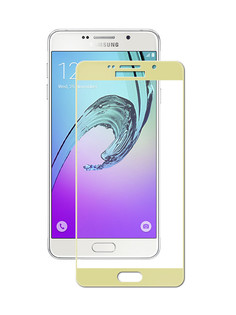 Аксессуар Защитное стекло для Samsung Galaxy A7 2016 Ubik 3D Gold