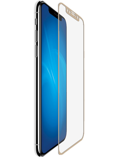 Аксессуар Защитное стекло для APPLE iPhone X/XS Neypo Full Glue Glass Gold NFGL5599
