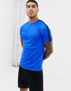 Синяя футболка Nike Football Dry Academy 832967-405 - Синий