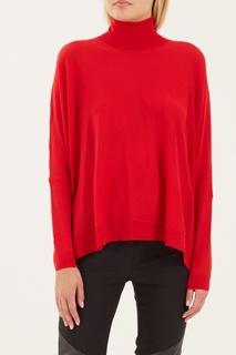 Свободный красный свитер Ledition