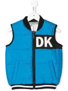 Dkny Kids двухсторонний жилет на молнии