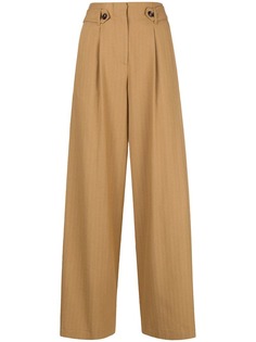 Tela flared cropped trousers