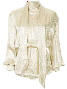 Layeur bow tie blouse