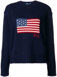 Polo Ralph Lauren джемпер с изображением флага США