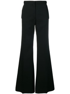Rochas high waisted flared trousers