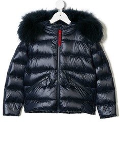 Freedomday Junior hooded puffer jacket