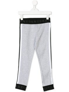 Dkny Kids спортивные брюки с полосками по бокам