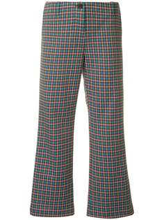 Aalto flared cropped trousers