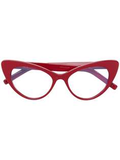 Saint Laurent Eyewear очки в оправе "кошачий глаз"