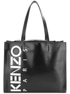 Kenzo сумка-тоут с принтом логотипа