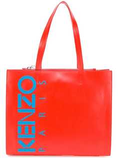 Kenzo маленькая сумка-тоут с логотипом
