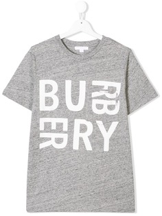 Burberry Kids футболка с логотипом TEEN