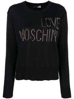 Love Moschino толстовка с логотипом