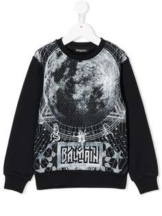 Balmain Kids graphic print sweatshirt