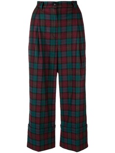 IM Isola Marras plaid cropped trousers