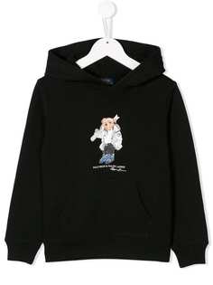 Ralph Lauren Kids bear print hoodie