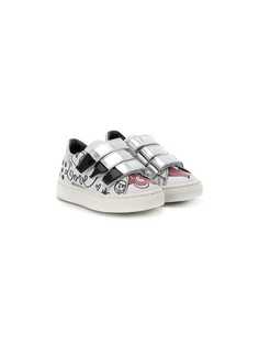 Simonetta graffiti print sneakers