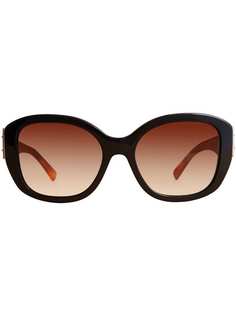 Burberry Eyewear Buckle Detail Oversize Square Frame Sunglasses