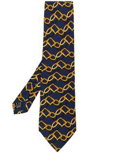 Gucci Vintage галстук с принтом цепочек