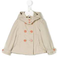 Burberry Kids двубортная куртка