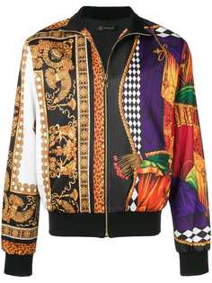 Versace куртка-бомбер с принтом
