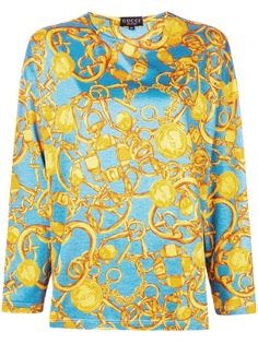 Gucci Vintage блузка с длинным рукавом