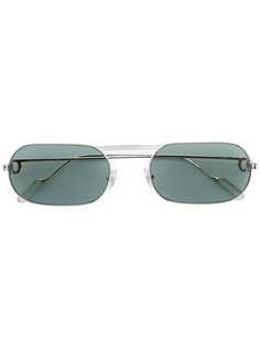 Cartier солнцезащитные очки в овальной оправе