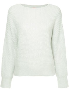 Des Prés приталенный свитер с длинными рукавами
