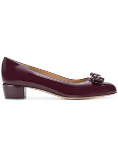 Salvatore Ferragamo front bow pumps