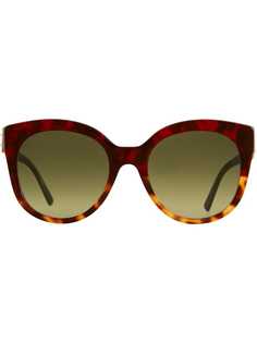 Burberry Eyewear Buckle Detail Cat-eye Frame Sunglasses